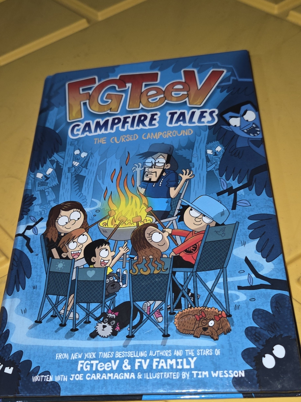 FGTeeV Campfire Tales - Blue Illustrated Kids' Book